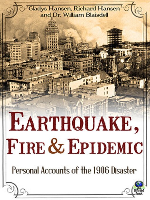 Title details for Earthquake, Fire & Epidemic by Richard Hansen - Available